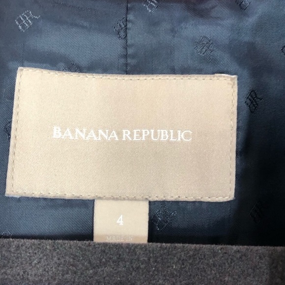 Banana Republic Tartan Plaid Blazer Size 4 - Picture 3 of 8